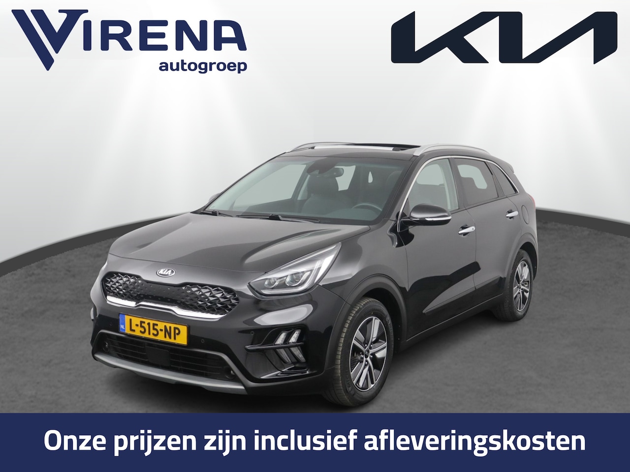 Kia Niro - 1.6 GDi Hybrid ExecutiveLine - Stoelverwarming - Kantel/Schuifdak - Navigatie - Adaptive C - AutoWereld.nl
