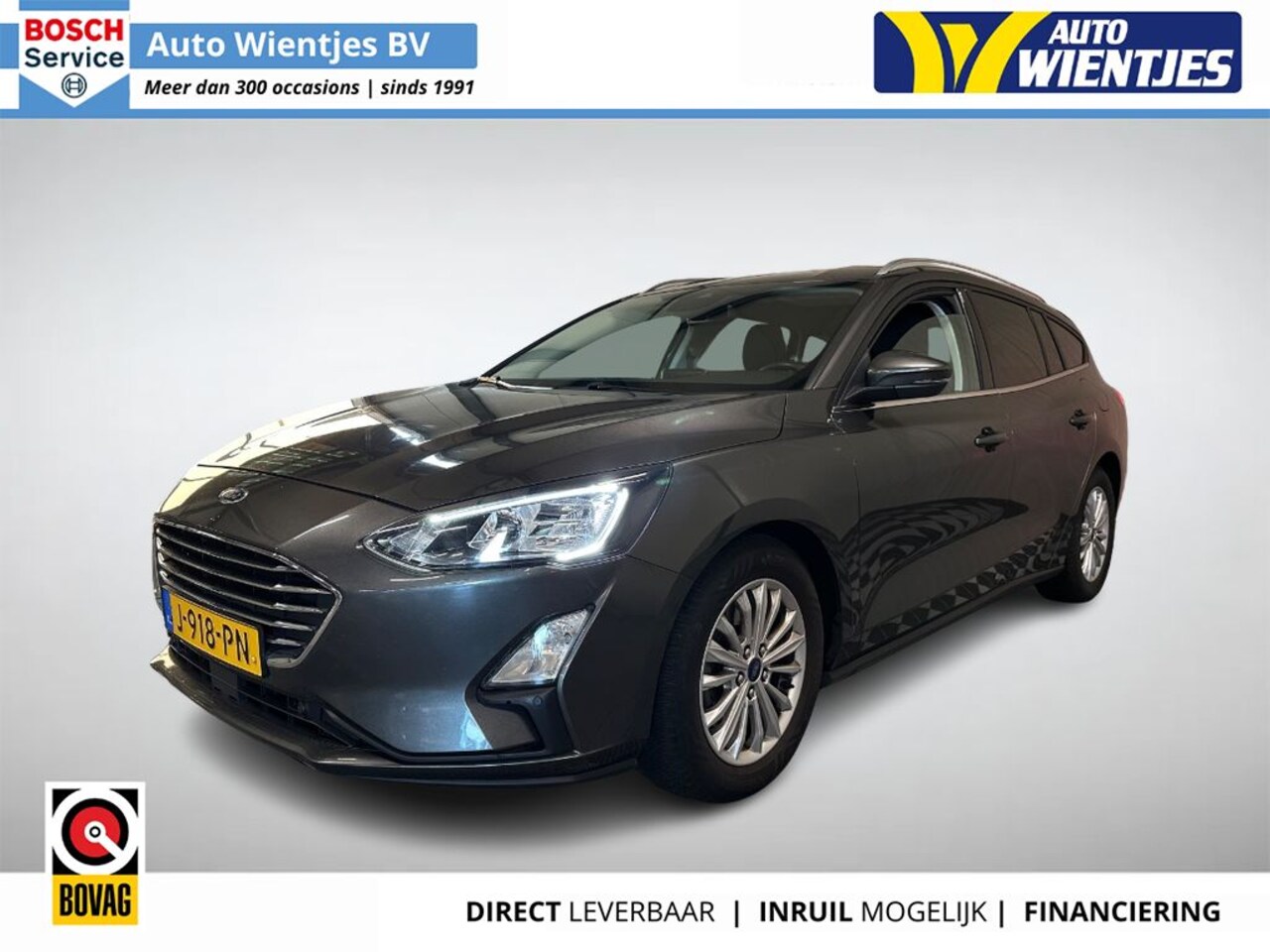 Ford Focus Wagon - 1.0 EcoBoost Hybrid | Titanium X Business | Navi | Camera - AutoWereld.nl