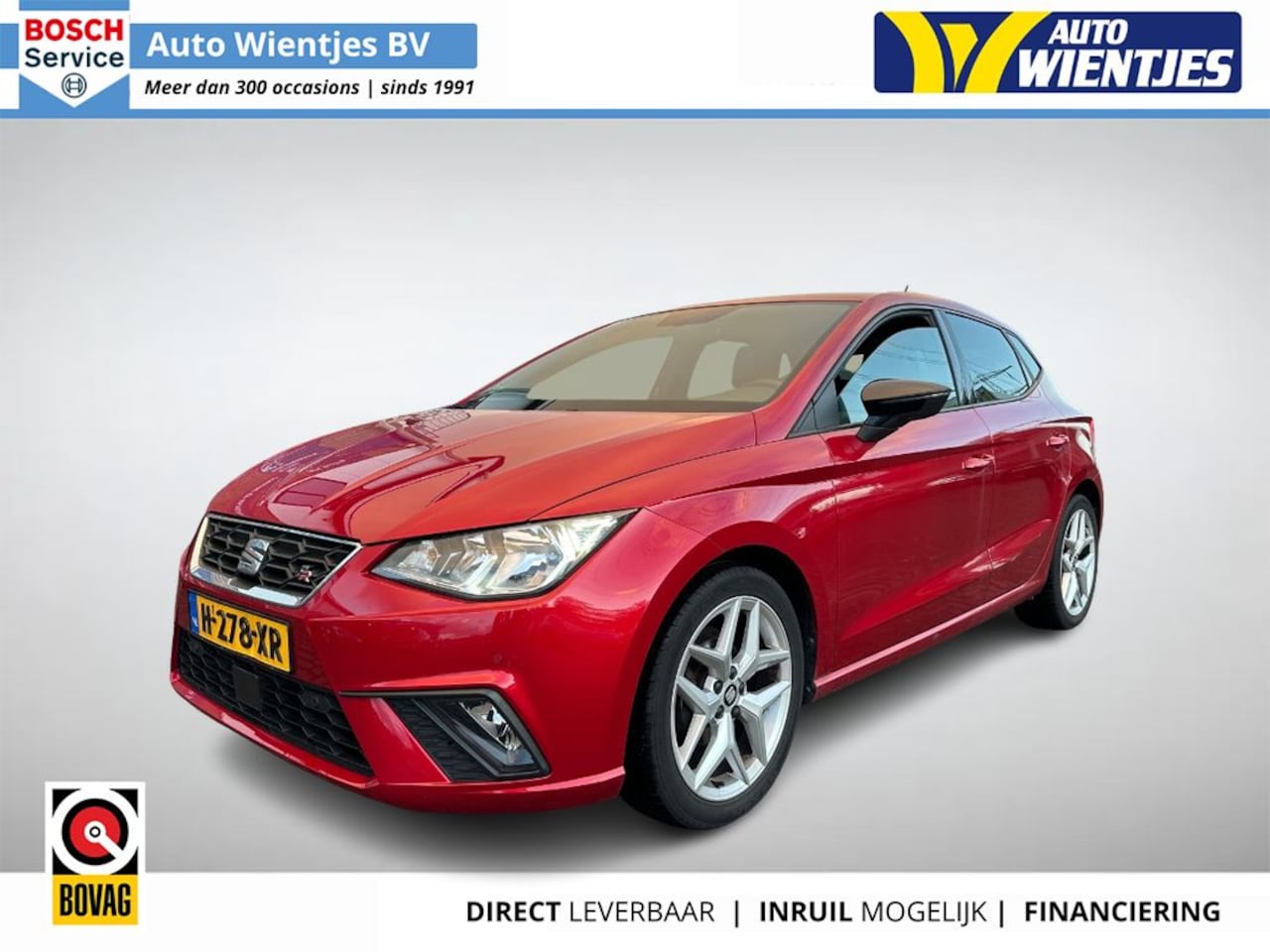 SEAT Ibiza - 1.0 TSI | FR Business Intense 5-Drs | Airco-Ecc | Navi | Camera - AutoWereld.nl