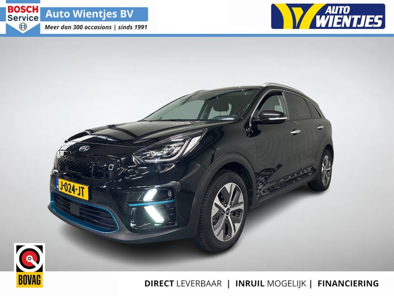 Kia e-Niro - ExecutiveLine 64kWh 3 Fase | Leer | Navi - AutoWereld.nl