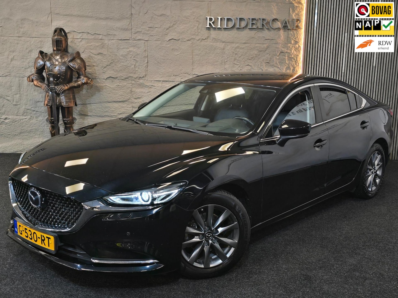 Mazda 6 - 2.0 SkyActiv-G 145 Comfort|GARANTIE|AUTOMAAT|NAP|1E EIG|LEDER| - AutoWereld.nl