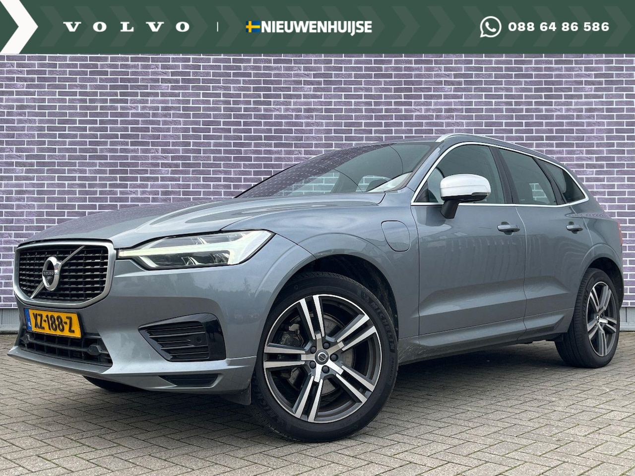 Volvo XC60 - 2.0 T8 Twin Engine AWD R-Design | 360° camera | Trekhaak | Massage stoelen | Panorama dak - AutoWereld.nl