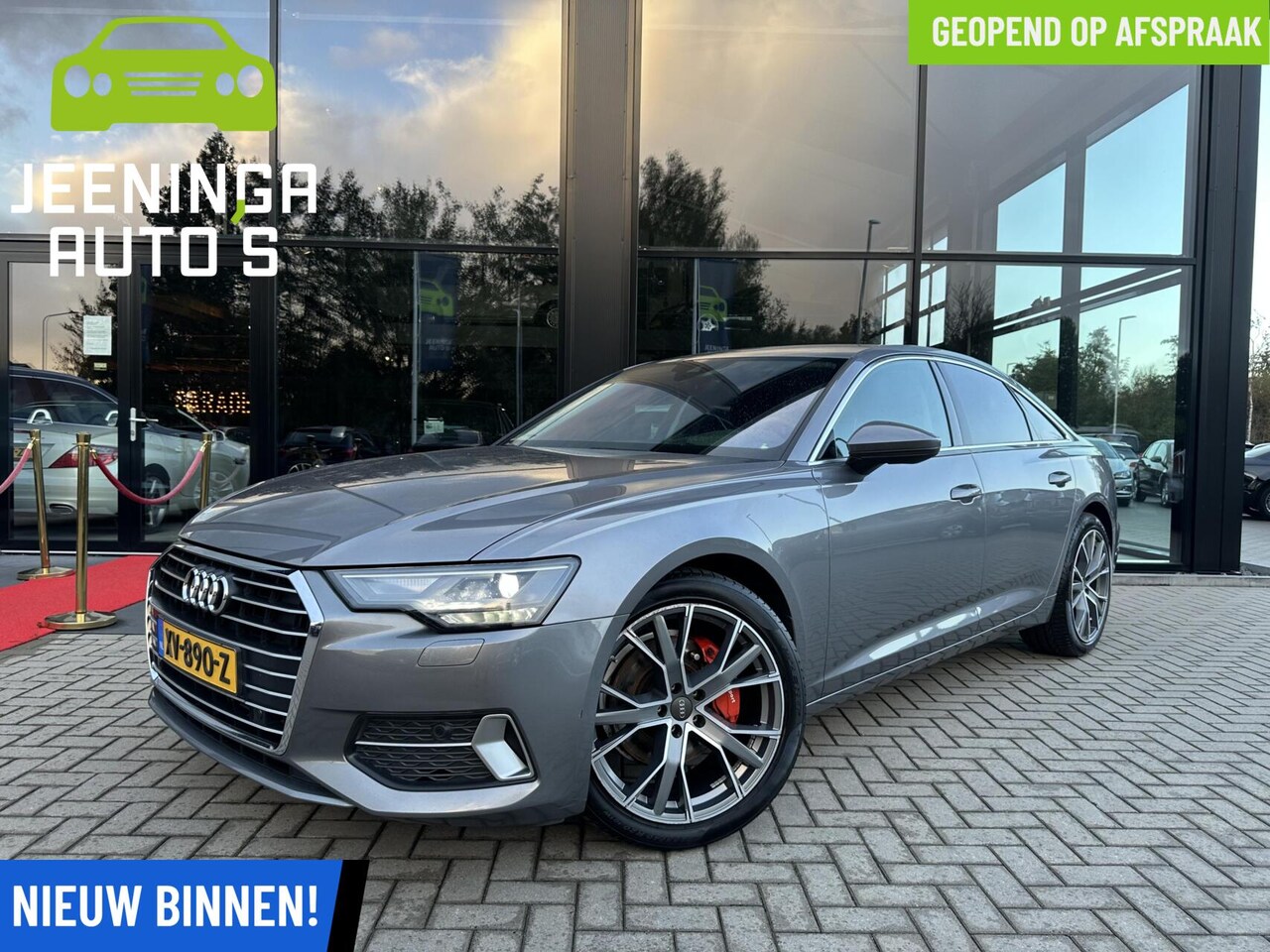 Audi A6 Limousine - 45 TFSI Sport Lease |SoftClose|Stuurverw|Stoelverwarming|Bang&Olufsen - AutoWereld.nl