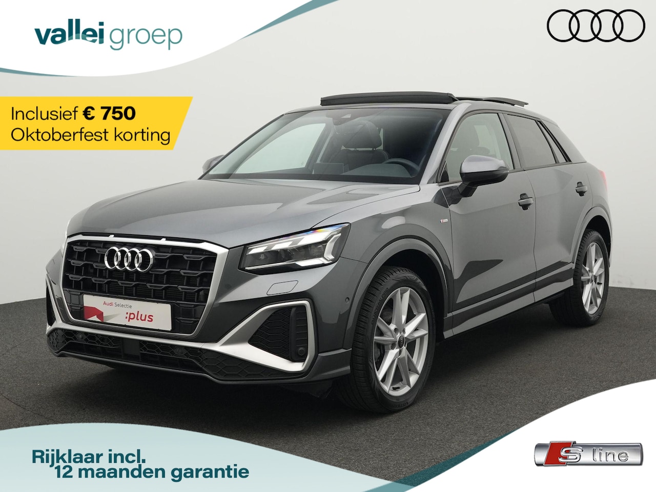 Audi Q2 - 35 TFSI 150 pk S-tronic Advanced edition / S-Line | Panoramadak  | Achteruitrijcamera | St - AutoWereld.nl