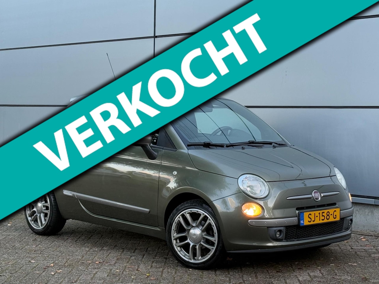 Fiat 500 - 1.2 Diesel Uitvoering |Pano |INTER Sound |Half Leder |Velgen |Nap |Boekjes - AutoWereld.nl