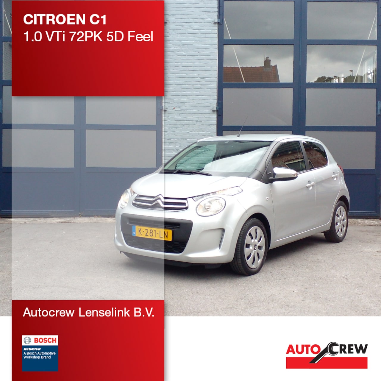 Citroën C1 - 1.0 VTi 72PK 5D Feel | Origineel NL | - AutoWereld.nl