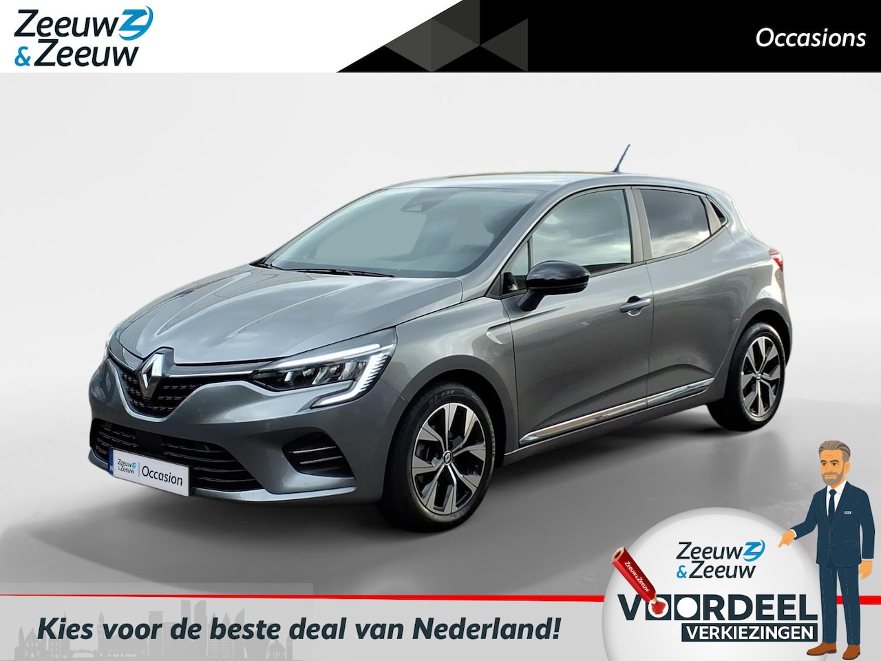 Renault Clio - 1.0 TCe 90 Evolution Navigatie | Camera | Bluetooth | Parkeersensoren | LMV | Airco | 12 M - AutoWereld.nl