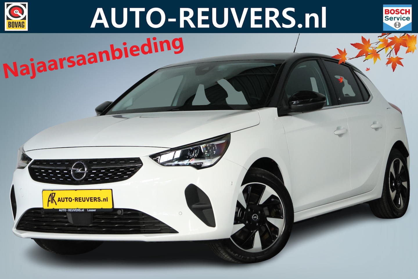 Opel Corsa-e - Elegance 50 kWh / LED / CarPlay / Clima / Camera - AutoWereld.nl
