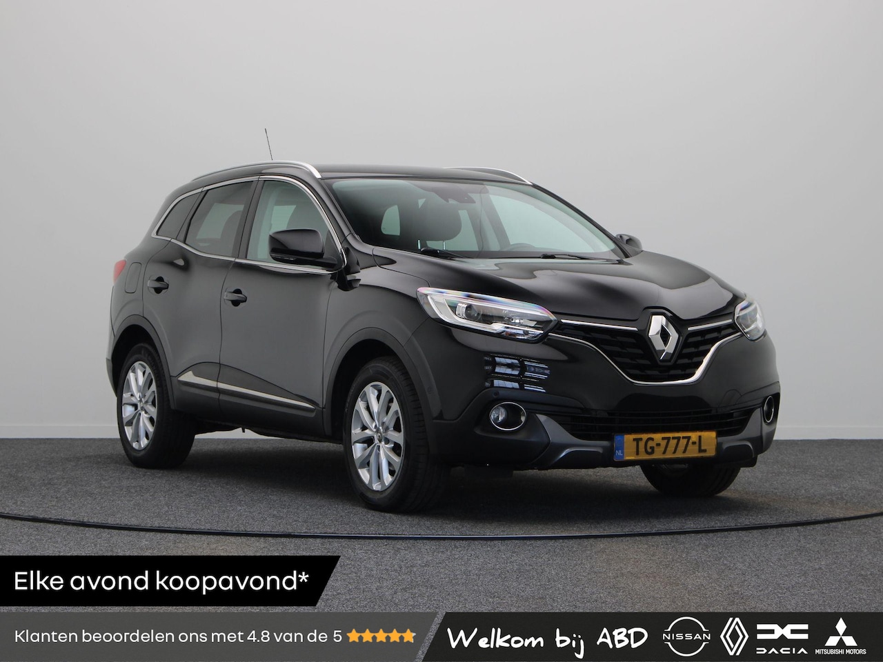 Renault Kadjar - 1.2 TCe Intens | automaat | Half leder | Achteruitrij camera | Trekhaak | - AutoWereld.nl