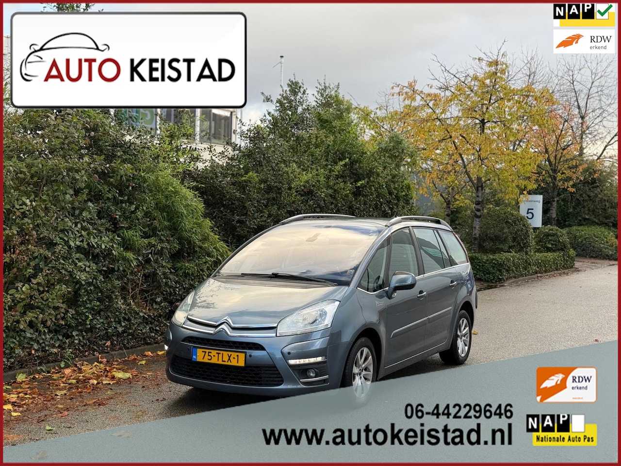 Citroën Grand C4 Picasso - 1.6 THP AUTOMAAT 7-PERSOONS CLIMA/NAVIGATIE! - AutoWereld.nl