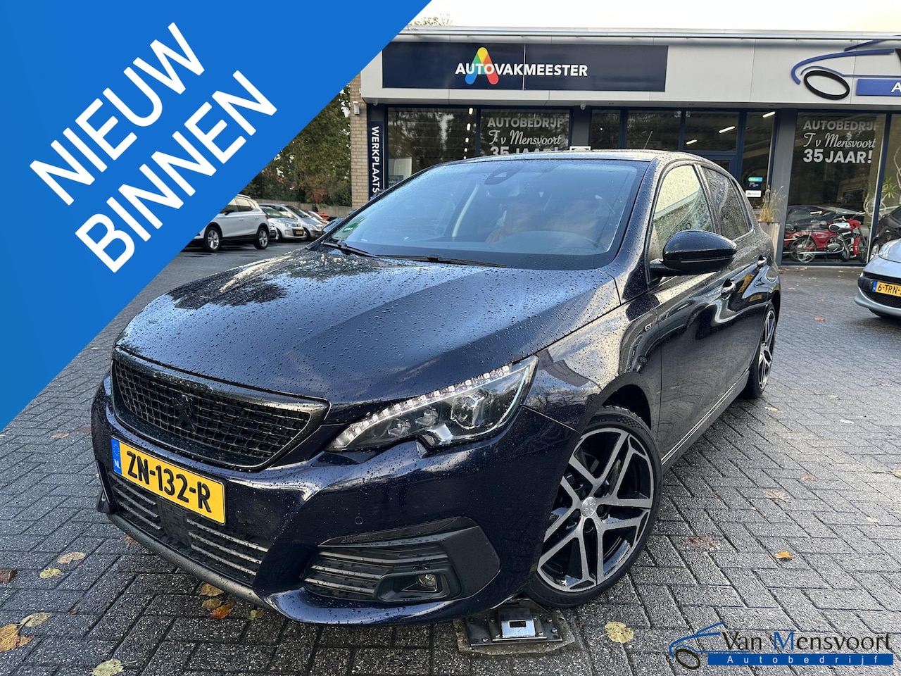 Peugeot 308 - 1.2 PureTech Aut8 GT-Line Black Optic Leder|CarPlay|LED|Massage|Panorama - AutoWereld.nl