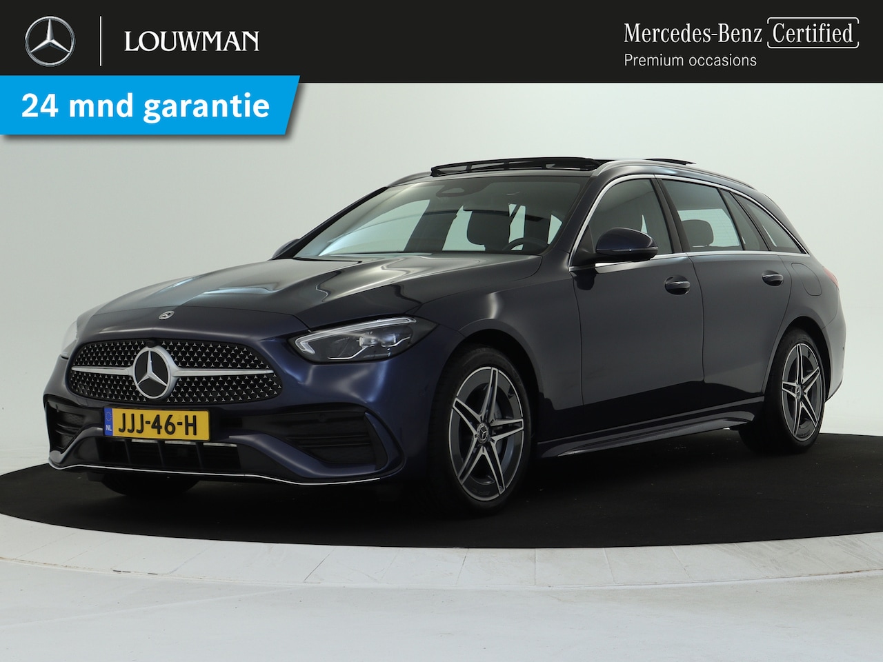 Mercedes-Benz C-klasse Estate - 300 e AMG Plug-In Hybride AMG Line | Trekhaak | Panorama Schuif-Kanrteldak | Distronic | S - AutoWereld.nl