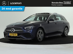 Mercedes-Benz C-klasse Estate - 300 e AMG Plug-In Hybride AMG Line | Trekhaak | Panorama Schuif-Kanrteldak | Distronic | S