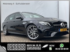 Mercedes-Benz E-klasse - AMG 63 4MATIC+ Pano Burmester HUD Stoelverw+Ventilatie Sfeerverl Dealer-Serviced