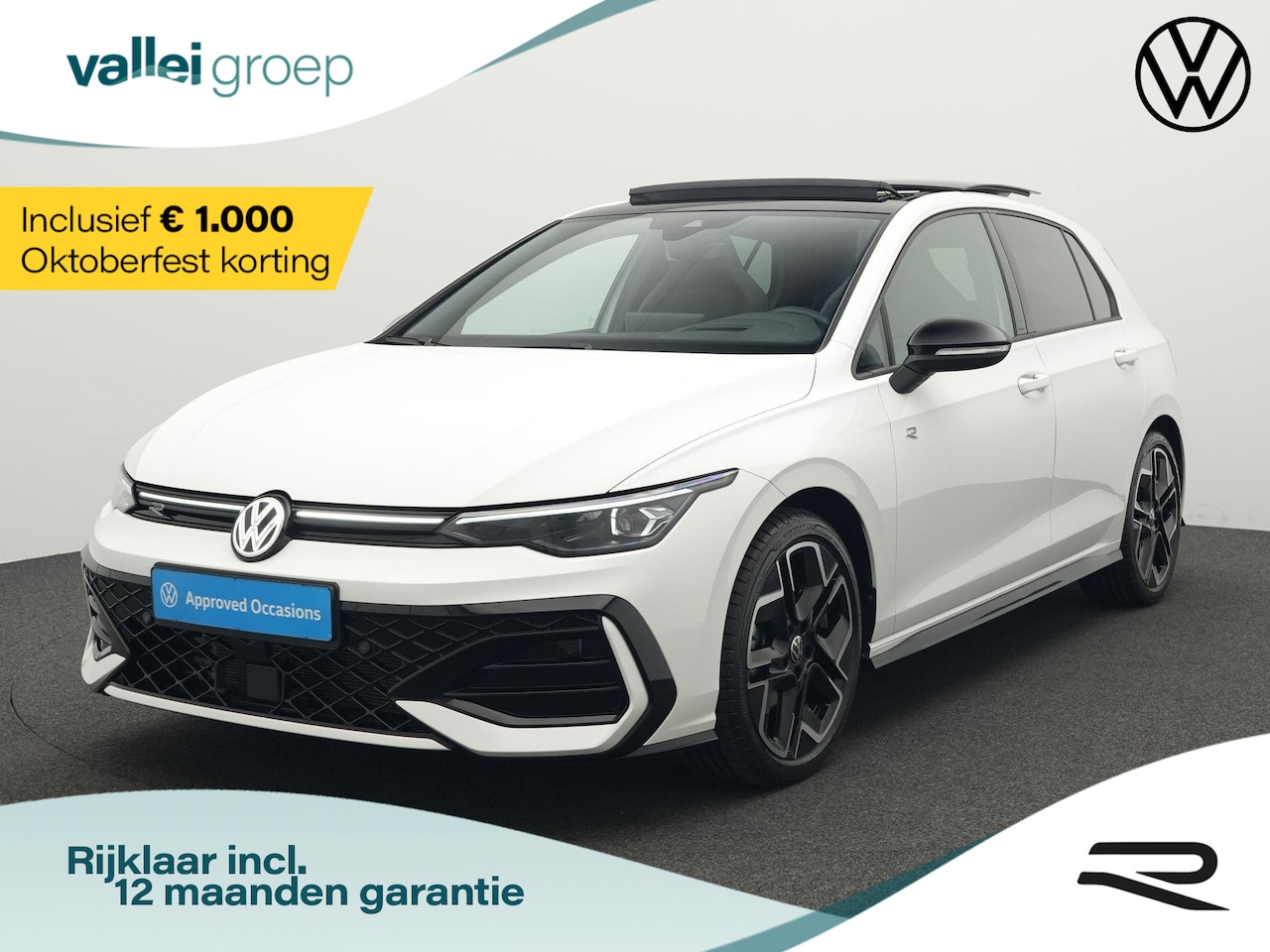 Volkswagen Golf - 1.5 eTSI 150 pk DSG R-Line Edition | Panoramadak  | Head-up display | Stoel-/stuurverwarmi - AutoWereld.nl