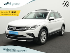 Volkswagen Tiguan - 1.4 TSI eHybrid 245 pk DSG Elegance | Panoramadak | Leder | Geheugenstoelen | IQ Light | S