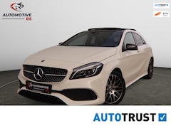 Mercedes-Benz A-klasse - 180 AMG-Line Pano Sportstoelen Led Navi Camera Parkeersensor V+A Cruise Control Sfeerverli