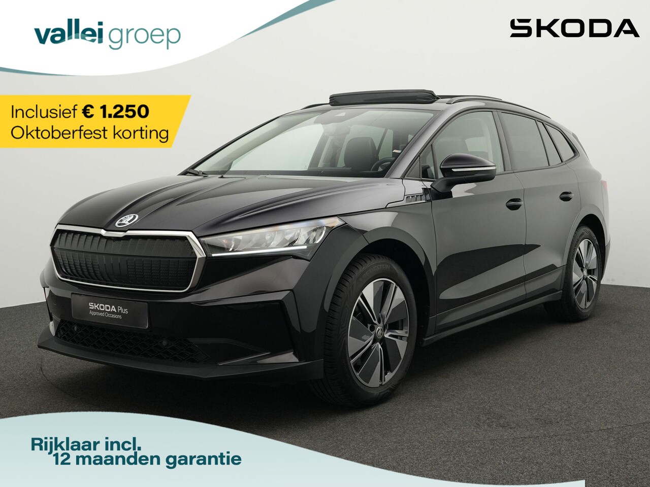 Skoda Enyaq iV - 50 148 pk Selection | Panoramadak | Leder/stof | Navigatie | Stoelverwarming | Parkeersens - AutoWereld.nl