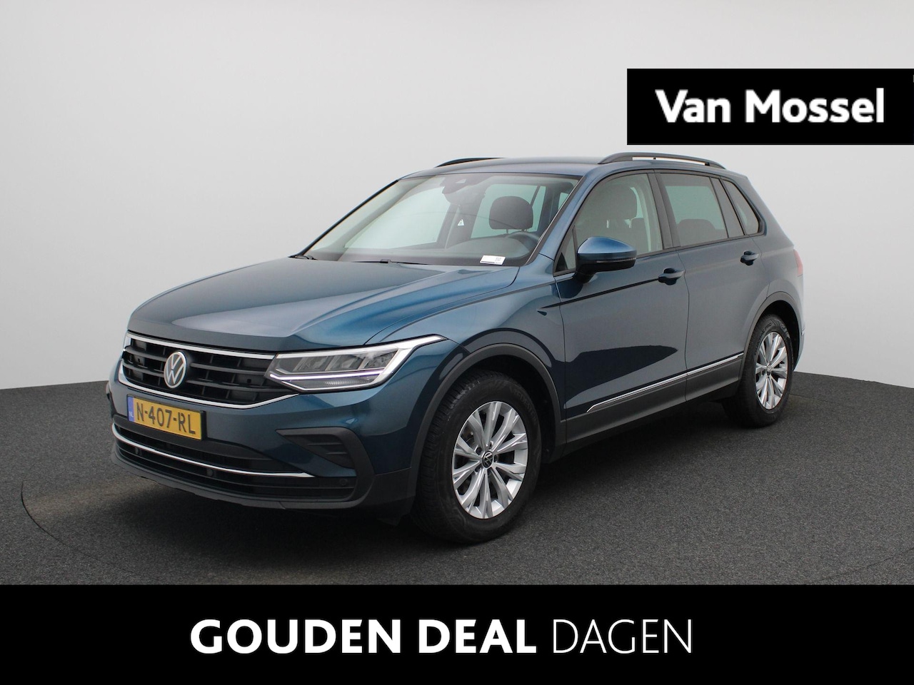Volkswagen Tiguan - 1.5 TSI Life 150 PK | Automaat | Navigatie Pro | Parkeersensoren | Climate Control | Adapt - AutoWereld.nl