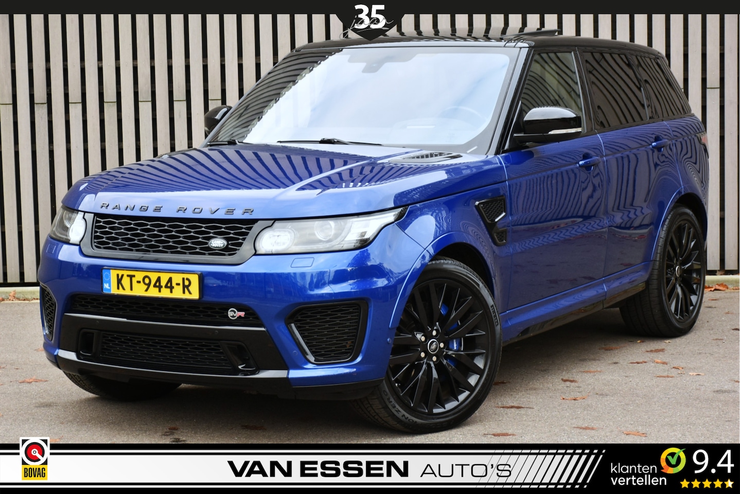 Land Rover Range Rover Sport - 5.0 V8 Supercharged SVR Pano Carbon Head-Up Meridian Vol Opties! Unieke Kleur! - AutoWereld.nl