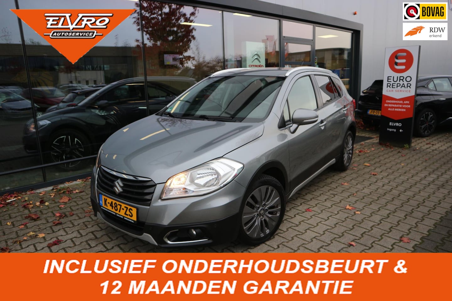 Suzuki SX4 S-Cross - 1.6 Exclusive AUTOMAAT CRUISE CLIMA PDC V+A KEYLESS STOELVERW TREKHAAK RIJKLAARPRIJS!! - AutoWereld.nl
