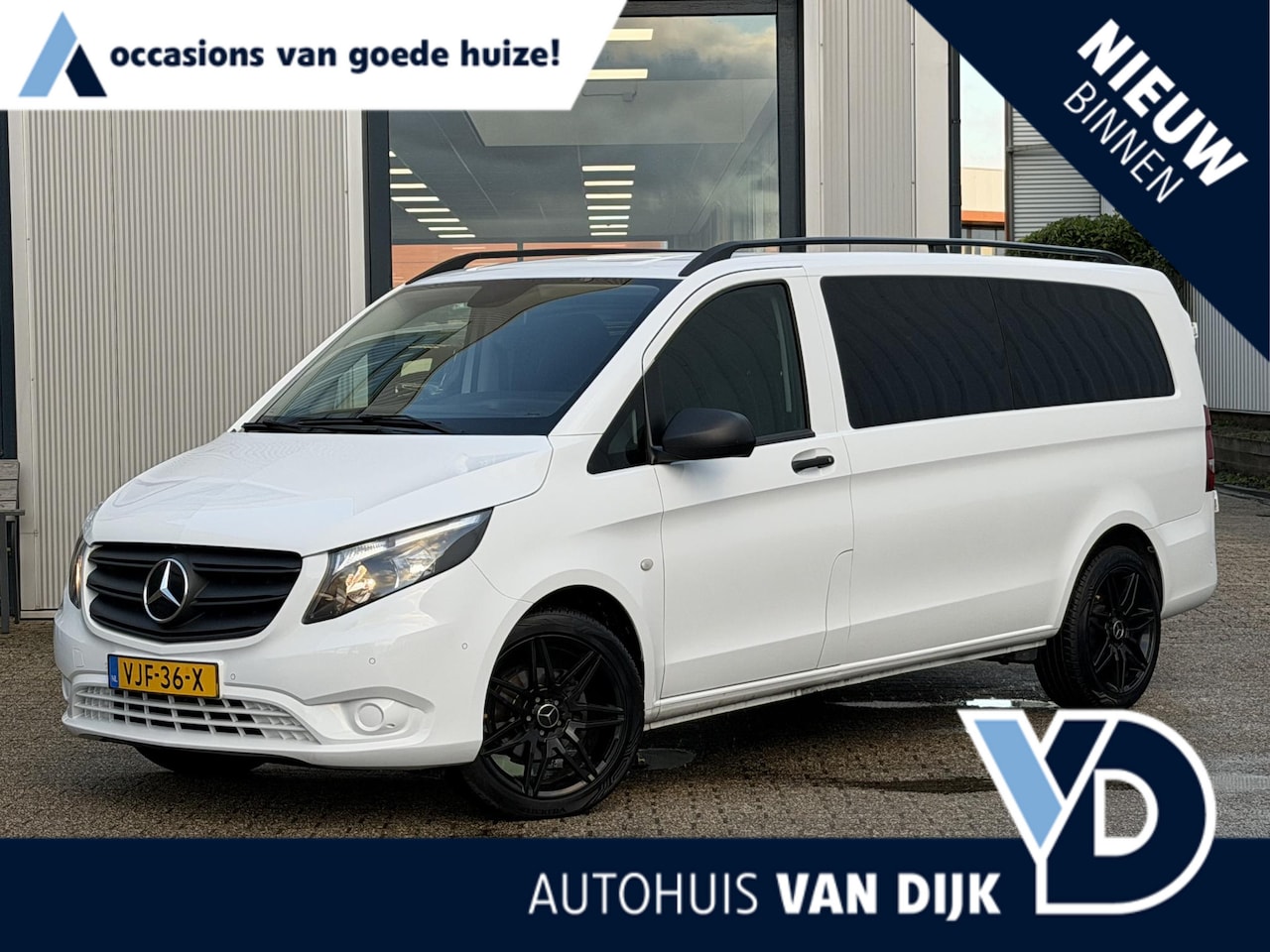 Mercedes-Benz Vito - 116 CDI Extra Lang DC Comfort | LED Koplamp/Navi/Carplay/Camera/Cruise Control - AutoWereld.nl
