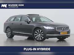 Volvo V90 - T6 Plug-in hybrid Ultimate Bright | Bowers&Wilkins | Luchtvering Achter | Head-Up | Massag