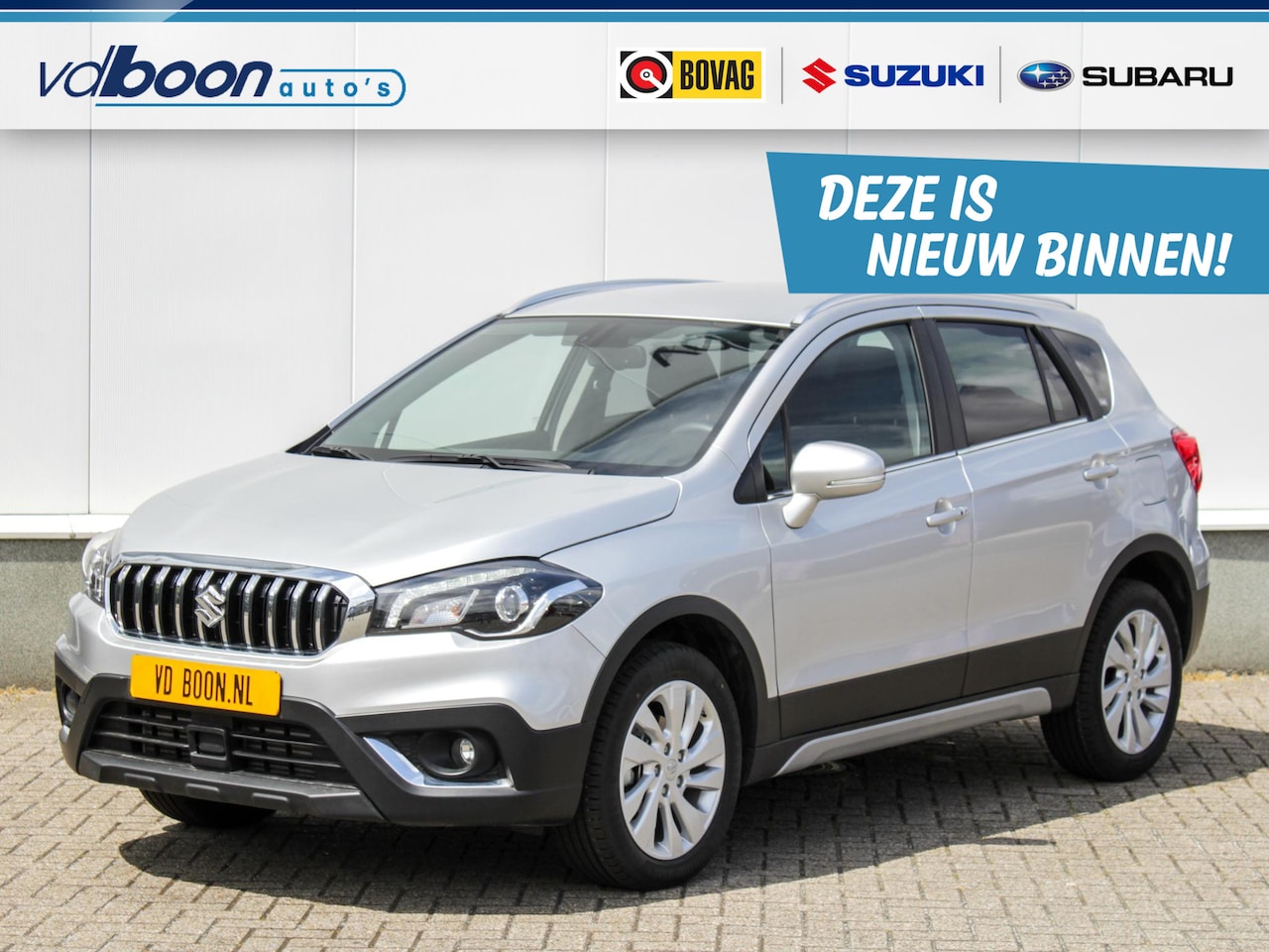 Suzuki S-Cross - 1.4 Boosterjet Select Smart Hybrid Automaat | Navi | Adap. Cruise | Camera | Lm-Velgen - AutoWereld.nl
