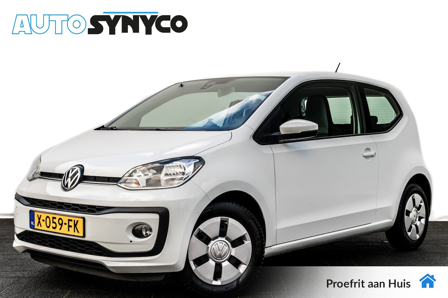 Volkswagen Up! - 1.0 75 Pk Automaat Move Up! Airco | PDC | Cruise Control | Volledig onderhouden - AutoWereld.nl