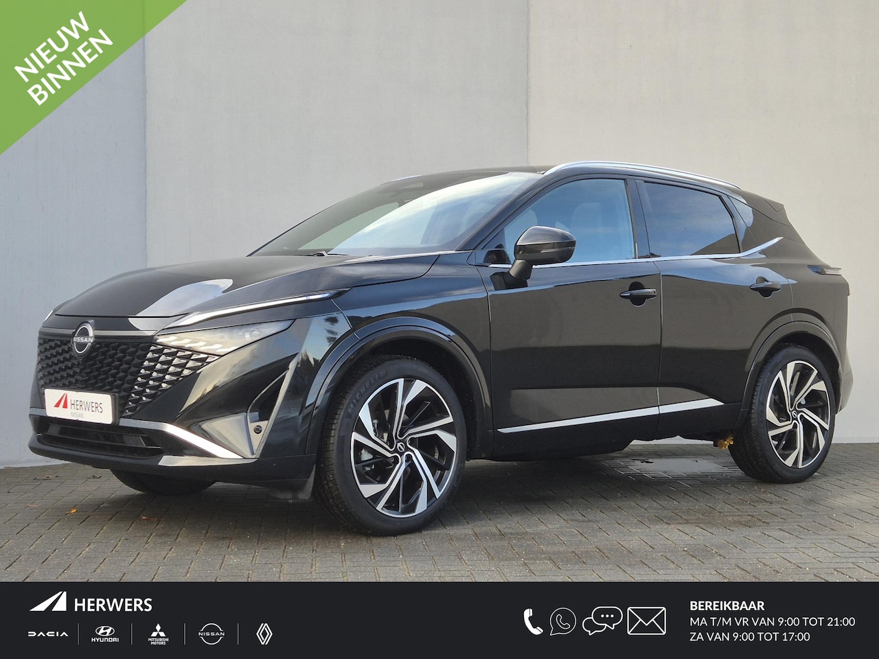 Nissan Qashqai - 1.3 MHEV Xtronic Tekna Plus Automaat / Nieuw Model / Facelift / HUD / Panoramadak / Stoel - AutoWereld.nl