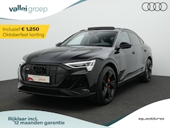 Audi e-tron Sportback - 55 408 pk quattro S-Line Black Edition | Panoramadak | Valcona leder | Rondomzicht camera