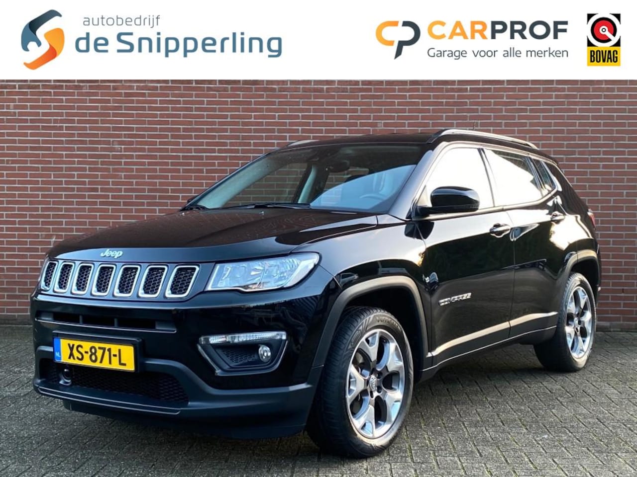 Jeep Compass - 1.4 M.AIR LONGITUDE NAV CRUISE CARPLAY CAMERA DAB TREK-H LMV - AutoWereld.nl