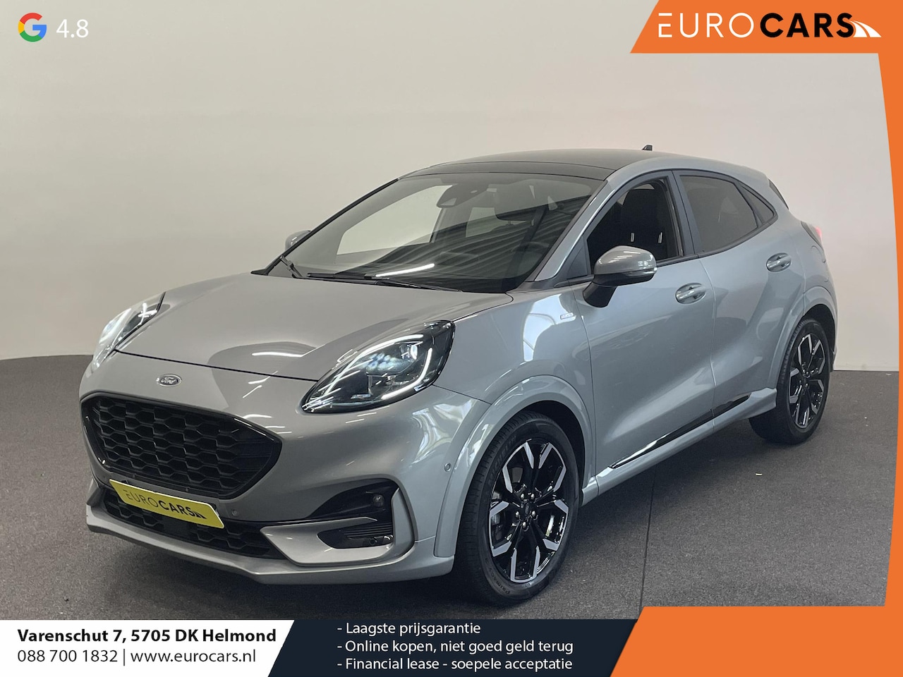 Ford Puma - 1.0 EcoBoost Hybrid ST-Line X Panoramadak Navigatie Apple Carplay/ Android Auto Adaptive C - AutoWereld.nl