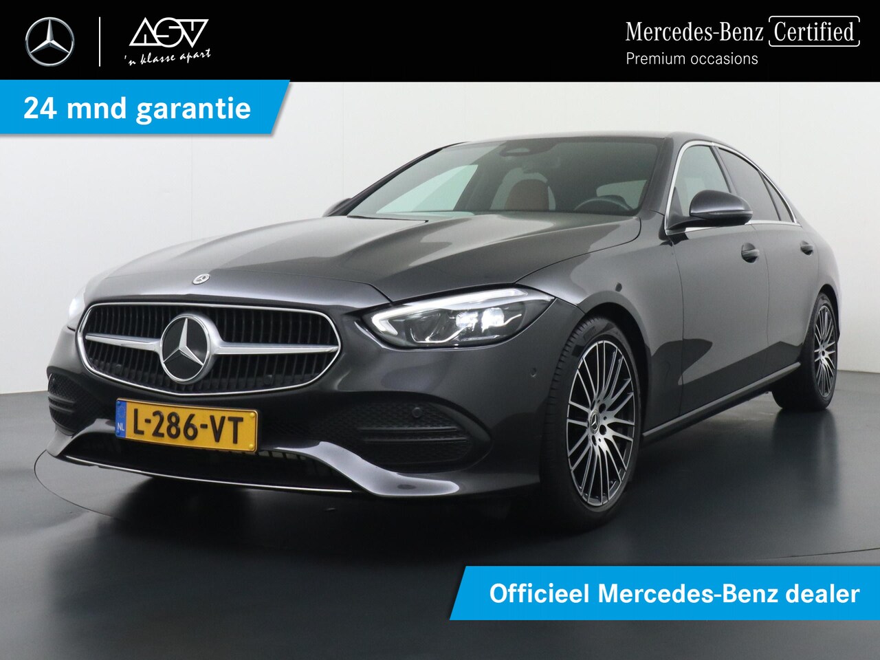 Mercedes-Benz C-klasse - 180 Luxury Line Modeljaar 2022 | Achteruitrij Camera | Stoelverwarming | LED Koplampen | S - AutoWereld.nl