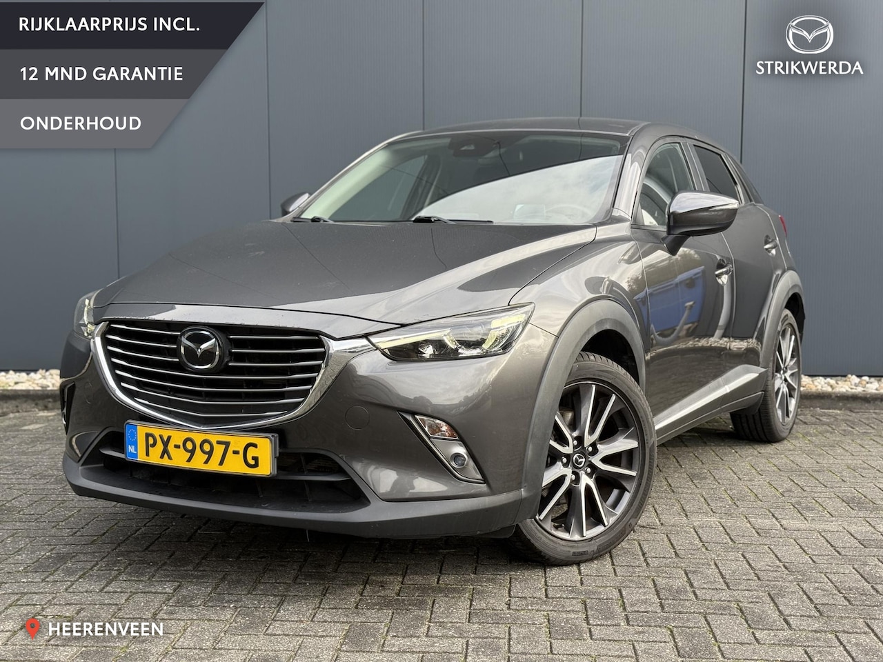 Mazda CX-3 - 2.0 SkyActiv-G 120 GT-M Automaat | leer | Adaptive Cruise | Trekhaak - AutoWereld.nl