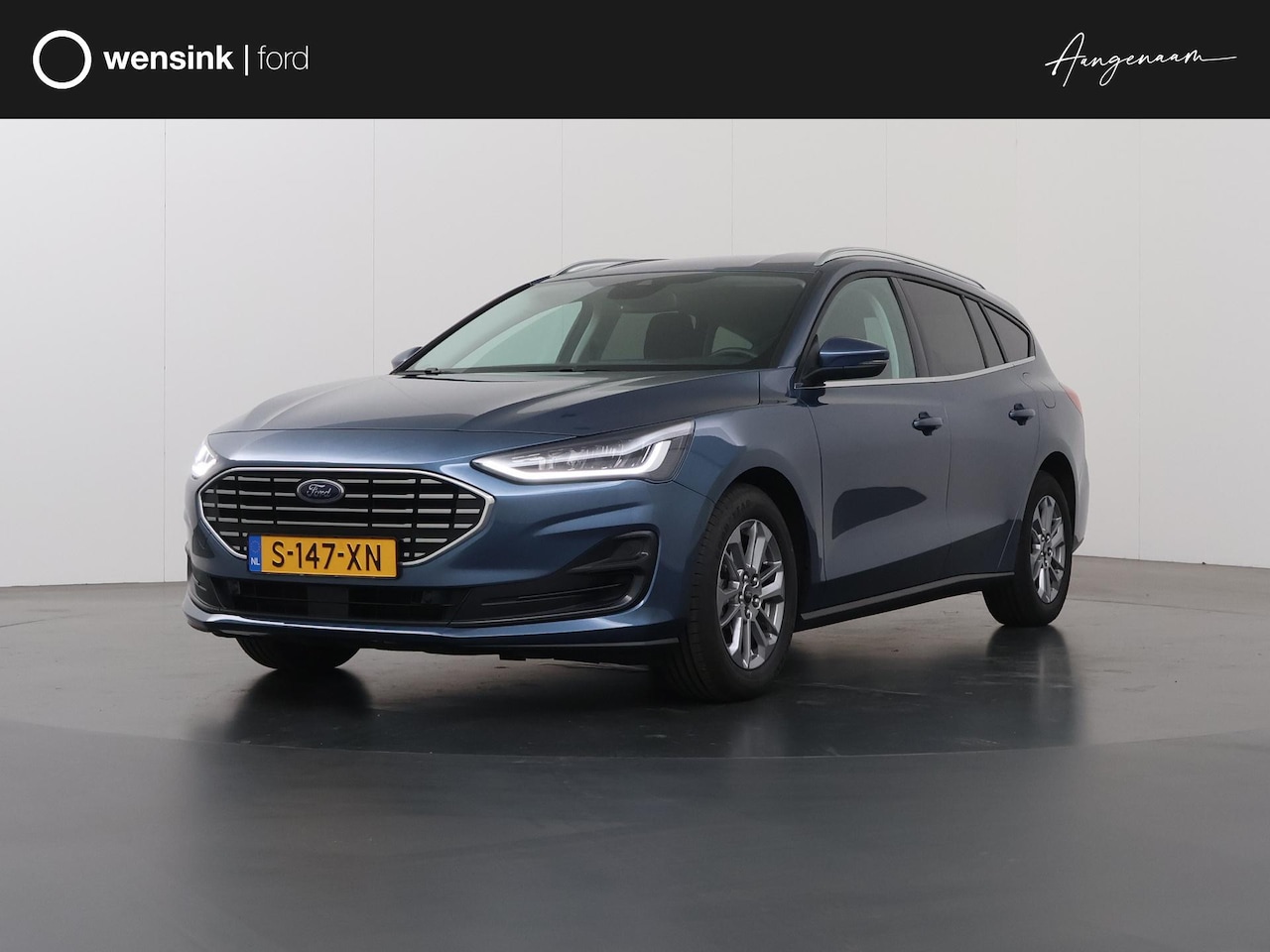 Ford Focus Wagon - 1.0 EcoBoost Hybrid Titanium | Navigatie | Climate Control | Cruise Control | Parkeersenso - AutoWereld.nl