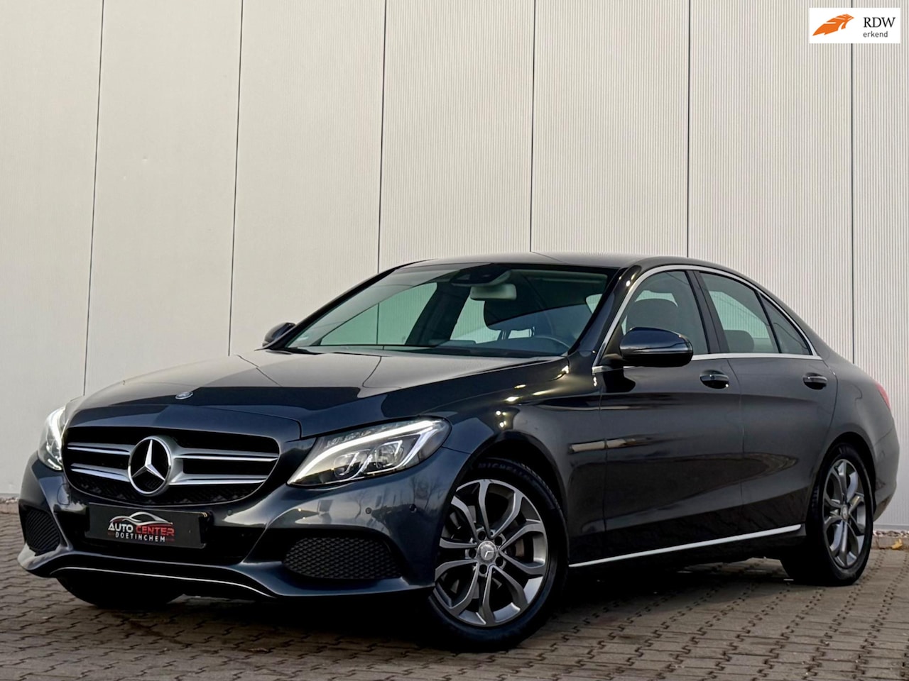 Mercedes-Benz C-klasse - 220 CDI Prestige Led|Navi|Leder| Automaat - AutoWereld.nl