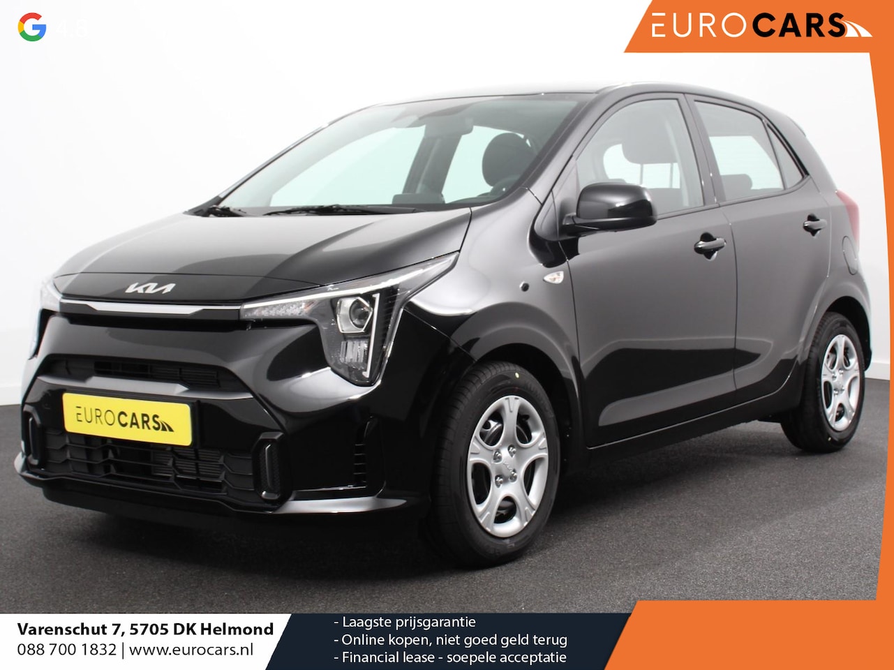 Kia Picanto - 1.0 DPI DynamicLine Automaat Navigatie Apple Carplay/Android auto Airco Camera DAB Bluetoo - AutoWereld.nl