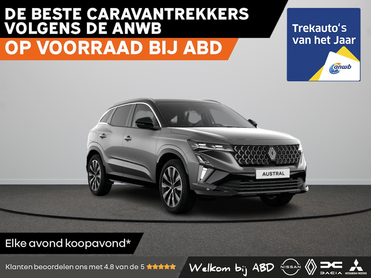 Renault Austral - Techno Hybrid 200 | Achteruitrijcamera | Adaptive Cruise Control | Blind Spot Warning - AutoWereld.nl