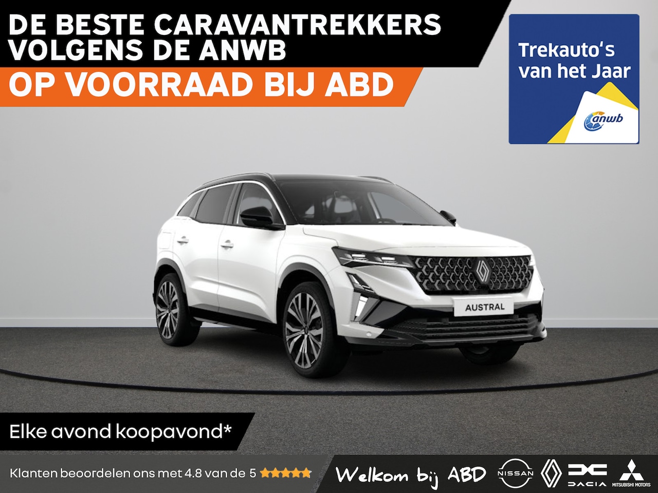 Renault Austral - Techno Hybrid 200 | Achteruitrijcamera | Adaptive Cruise Control | Blind Spot Warning - AutoWereld.nl