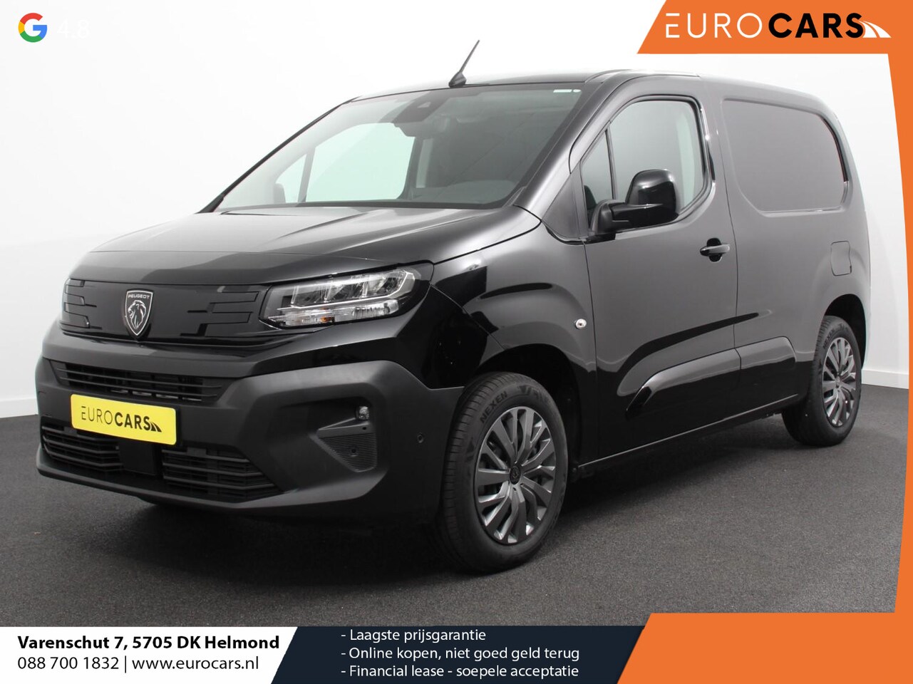 Peugeot Partner - 1.5 BlueHDi 100 S&S L1 Navigatie Apple Carplay / Android Auto DAB trekhaak Cruise Control - AutoWereld.nl