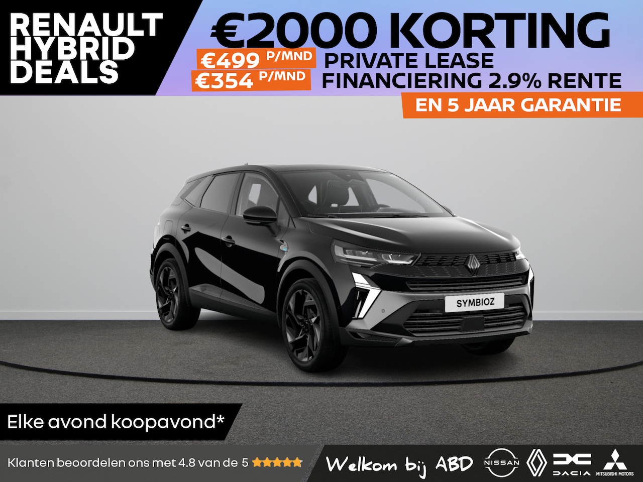 Renault Symbioz - esprit Alpine Full hybrid | Achteruitrijcamera | Adaptive Cruise Control | Elektronisch ge - AutoWereld.nl