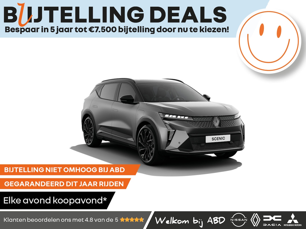 Renault Scenic E-Tech - esprit Alpine EV87 Long Range | 20” lichtmetalen wielen ‘Speedway’ | Achteruitrijcamera | - AutoWereld.nl