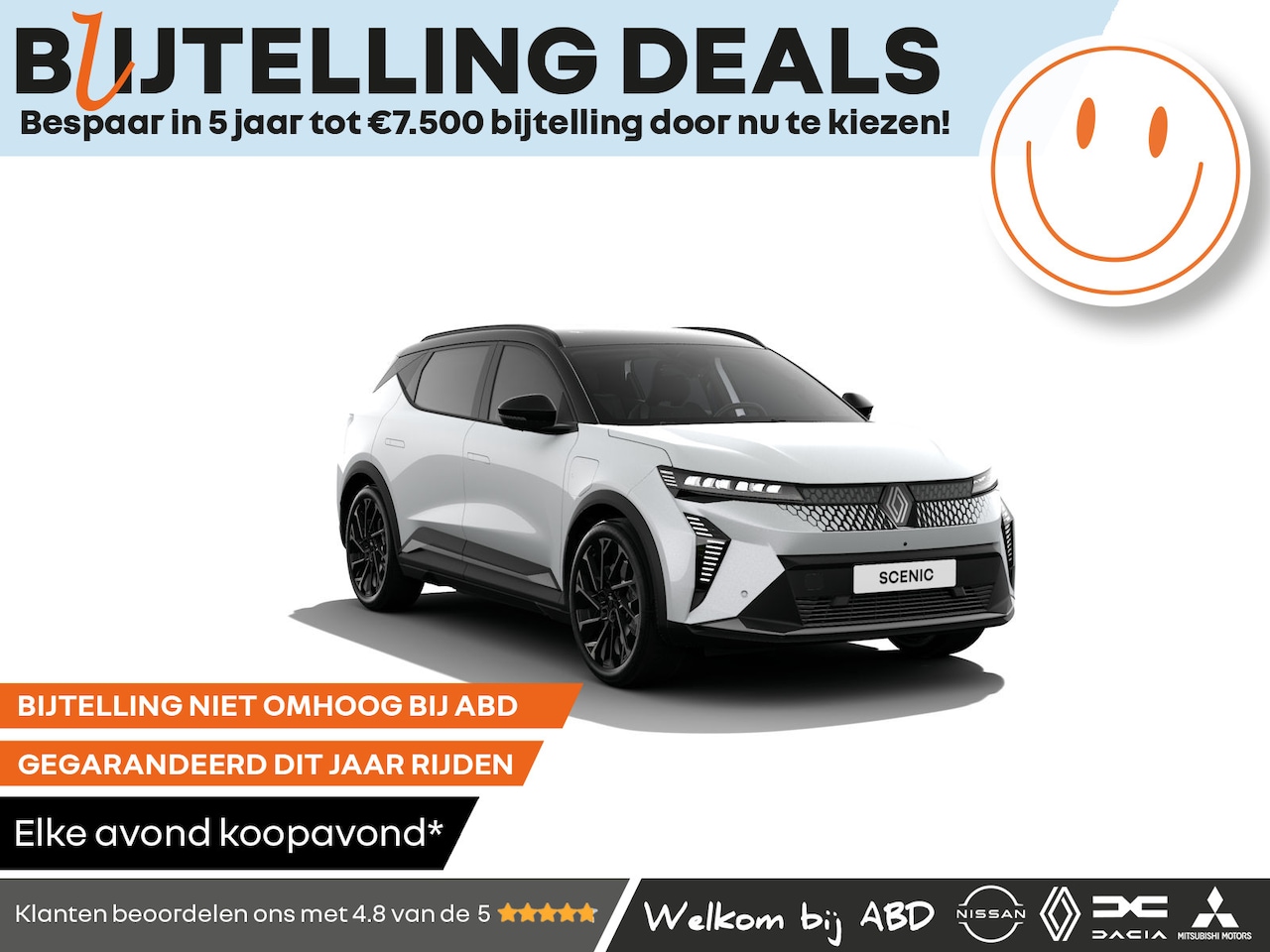 Renault Scenic E-Tech - esprit Alpine EV87 Long Range | 20” lichtmetalen wielen ‘Speedway’ | Achteruitrijcamera | - AutoWereld.nl