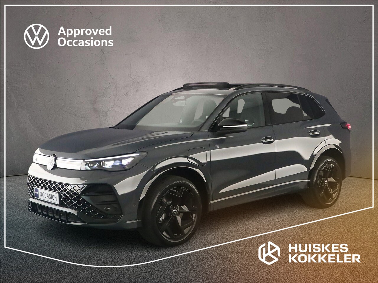 Volkswagen Tiguan - R-Line Edition 1.5 TSI eHybrid 272pk DSG Automaat Trekhaak, Panoramadak, Black Style, Adap - AutoWereld.nl