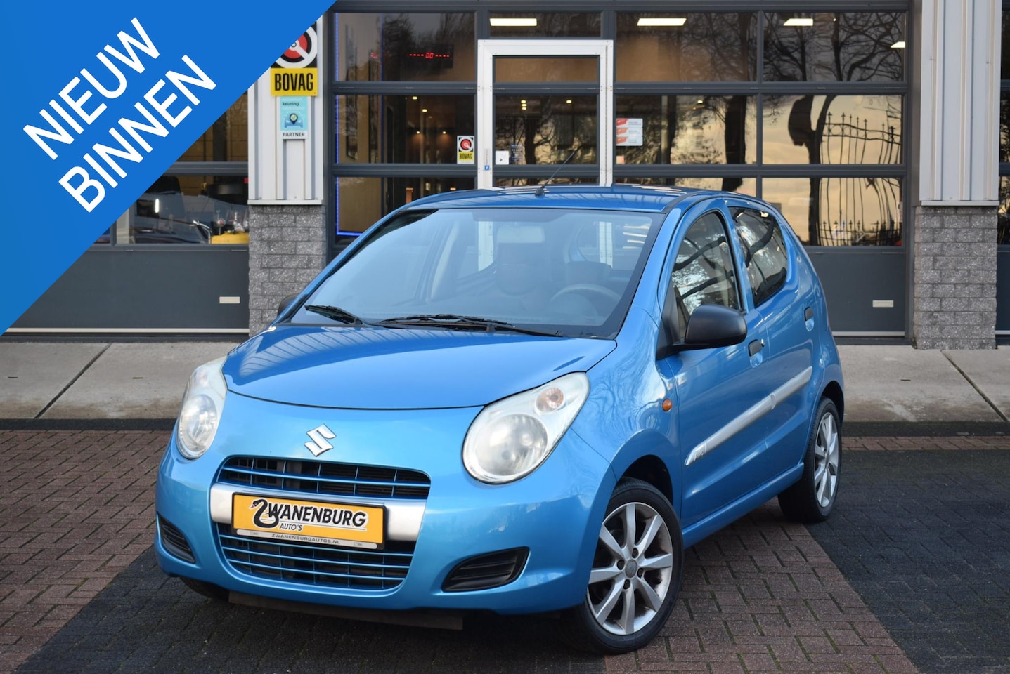 Suzuki Alto - 1.0 Silver-line Airco Leder  Lm Velgen Km 125.000!! - AutoWereld.nl
