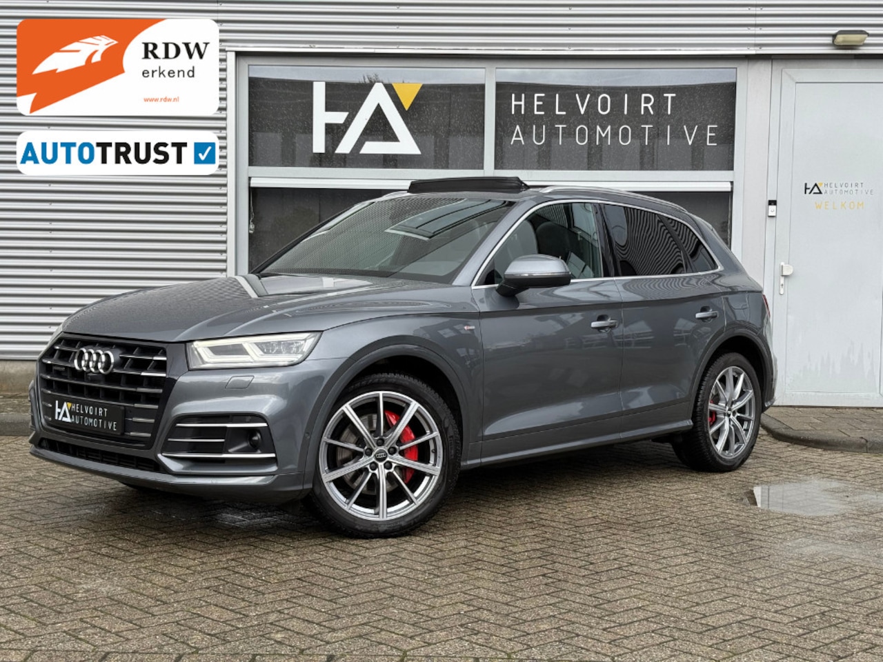 Audi Q5 - 55 TFSI e quattro S-line 367PK | PANO | 360 | MATRIX - AutoWereld.nl