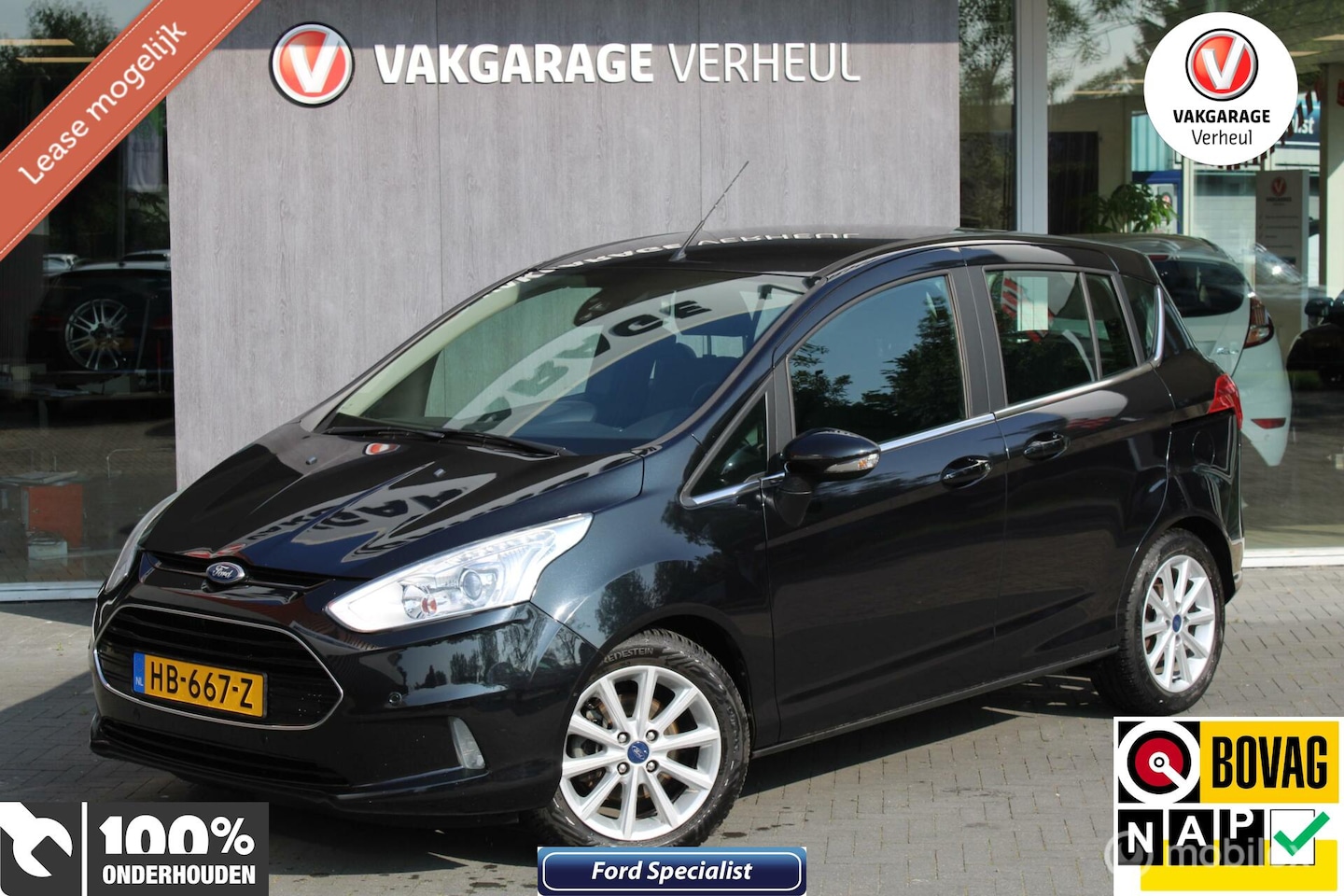 Ford B-Max - 1.0 EcoBoost Titanium|Camera|Navi|Nap - AutoWereld.nl