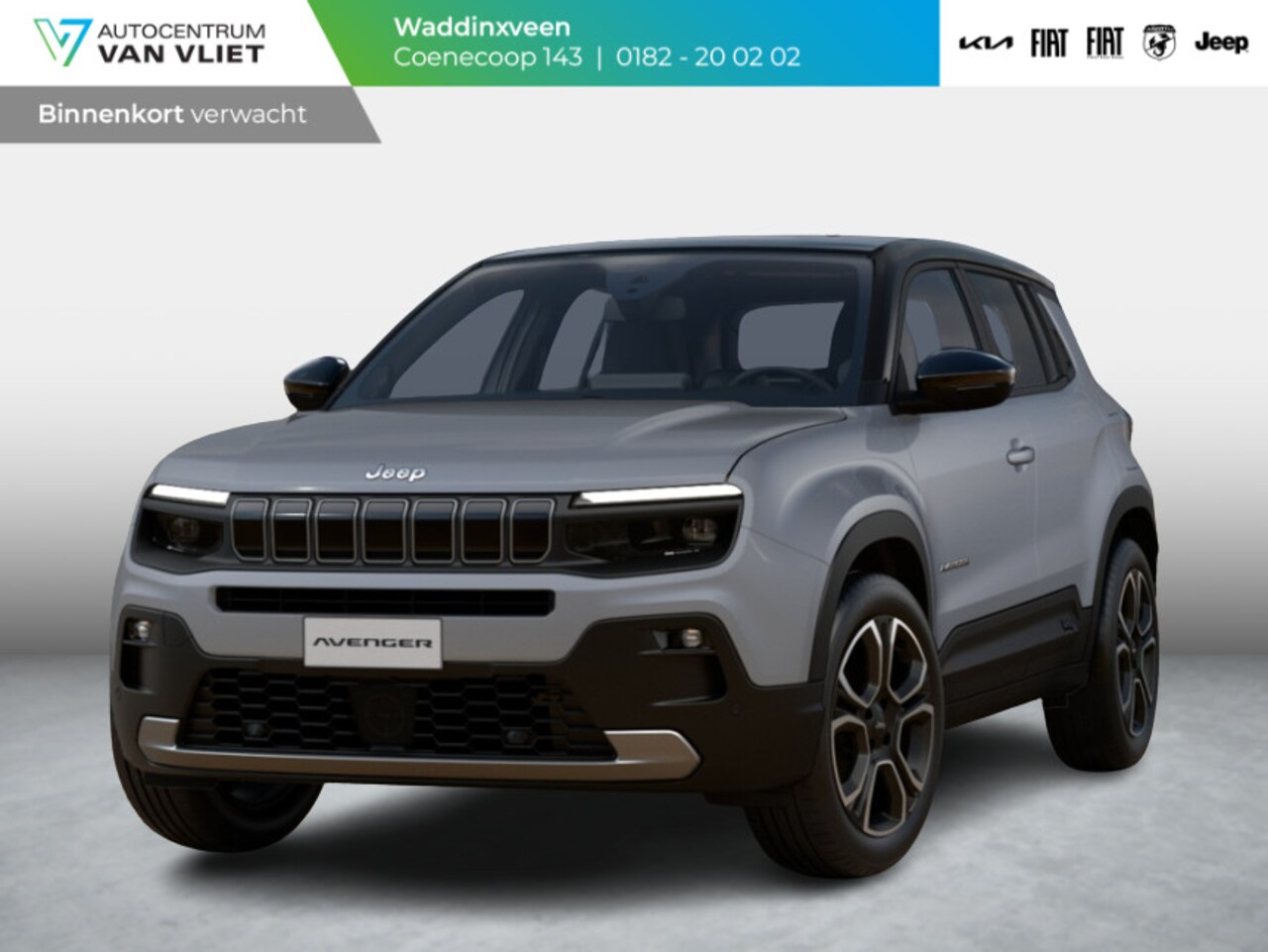 Jeep Avenger - Summit 54 kWh | 17% Bijtelling | Leder & Winter Pack | Schuif/Kanteldak | Infotainment & C - AutoWereld.nl