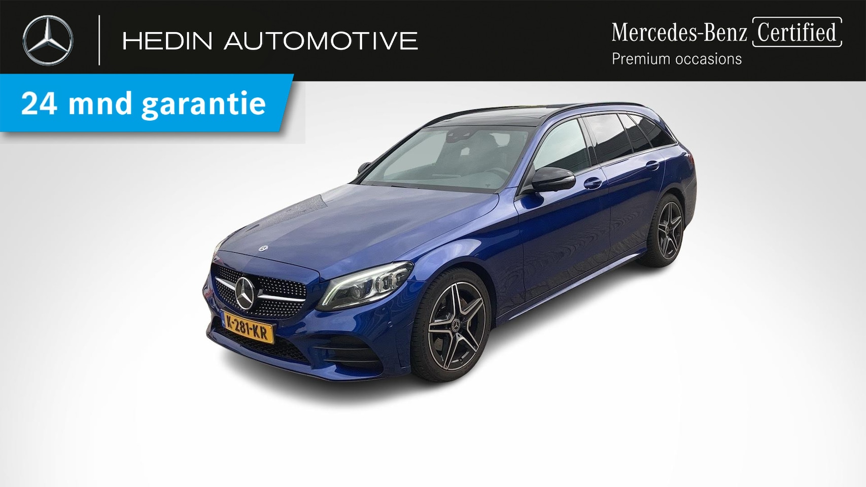 Mercedes-Benz C-klasse Estate - C 180 Automaat Business Solution AMG | Premium Pakket | Nightpakket | Panoramadak | Comand - AutoWereld.nl